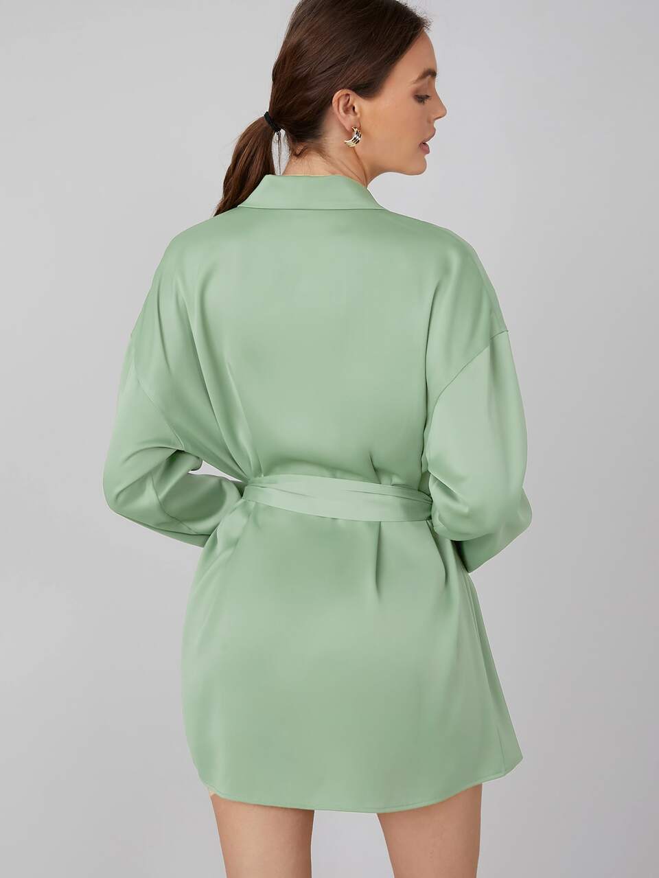 BELTED BLAZER DRESS