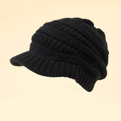 Solid Knit Hat