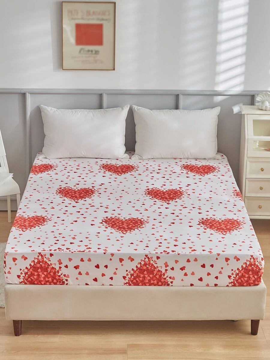 Heart Print Tờ trang bị phát sáng trong bóng tối