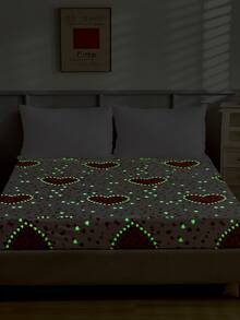 Heart Print Tờ trang bị phát sáng trong bóng tối - Nhiều màu - Xem 3