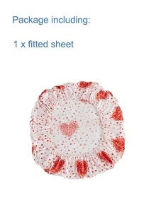 Heart Print Tờ trang bị phát sáng trong bóng tối - Nhiều màu - Xem 7