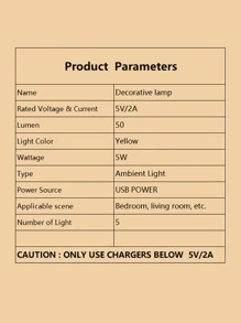 Iluminación decorativa con decoración de trigo - Amarillo - Ver 8