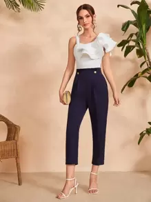 SHEIN VCAY Body a capas ribete