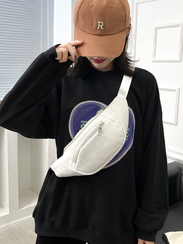 Minimalist Pocket Front Waist Bag