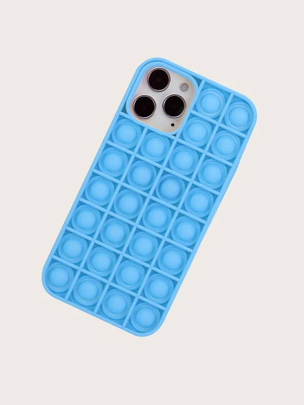 Silicone Push Pop Bubble Fidget Phone Case Shein Uk