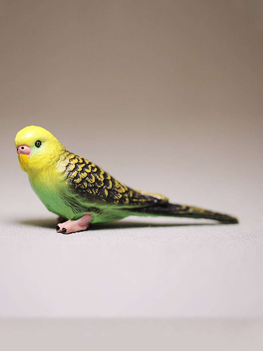 1入組鸚鵡形狀藝術擺件 - 彩色 - 查看 1