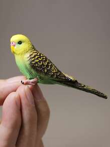 1入組鸚鵡形狀藝術擺件 - 彩色 - 查看 3