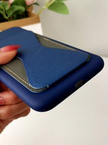 Bao đựng điện thoại thông thường có khe cắm thẻ - Màu xanh lam - Xem 4