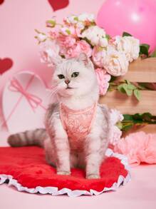 PETSIN Valentine's Day Rose Print Pet Tank - Multicolor - View 3