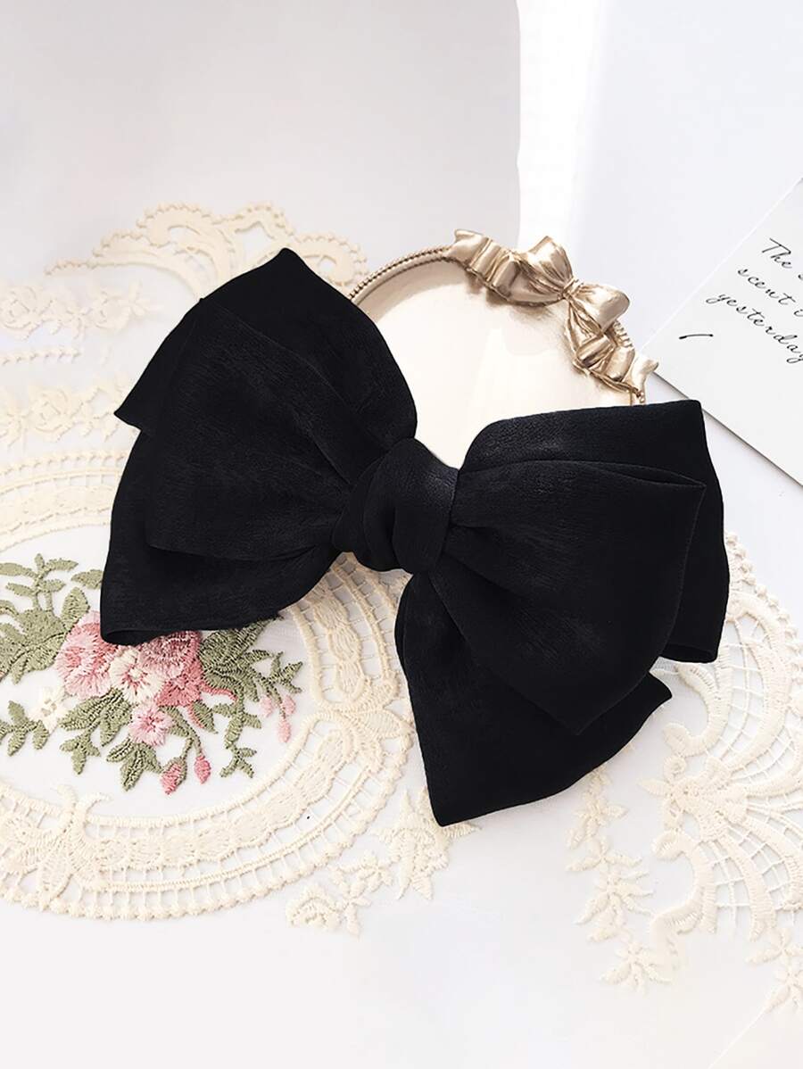 Horquilla con lazo - Negro - Ver 1