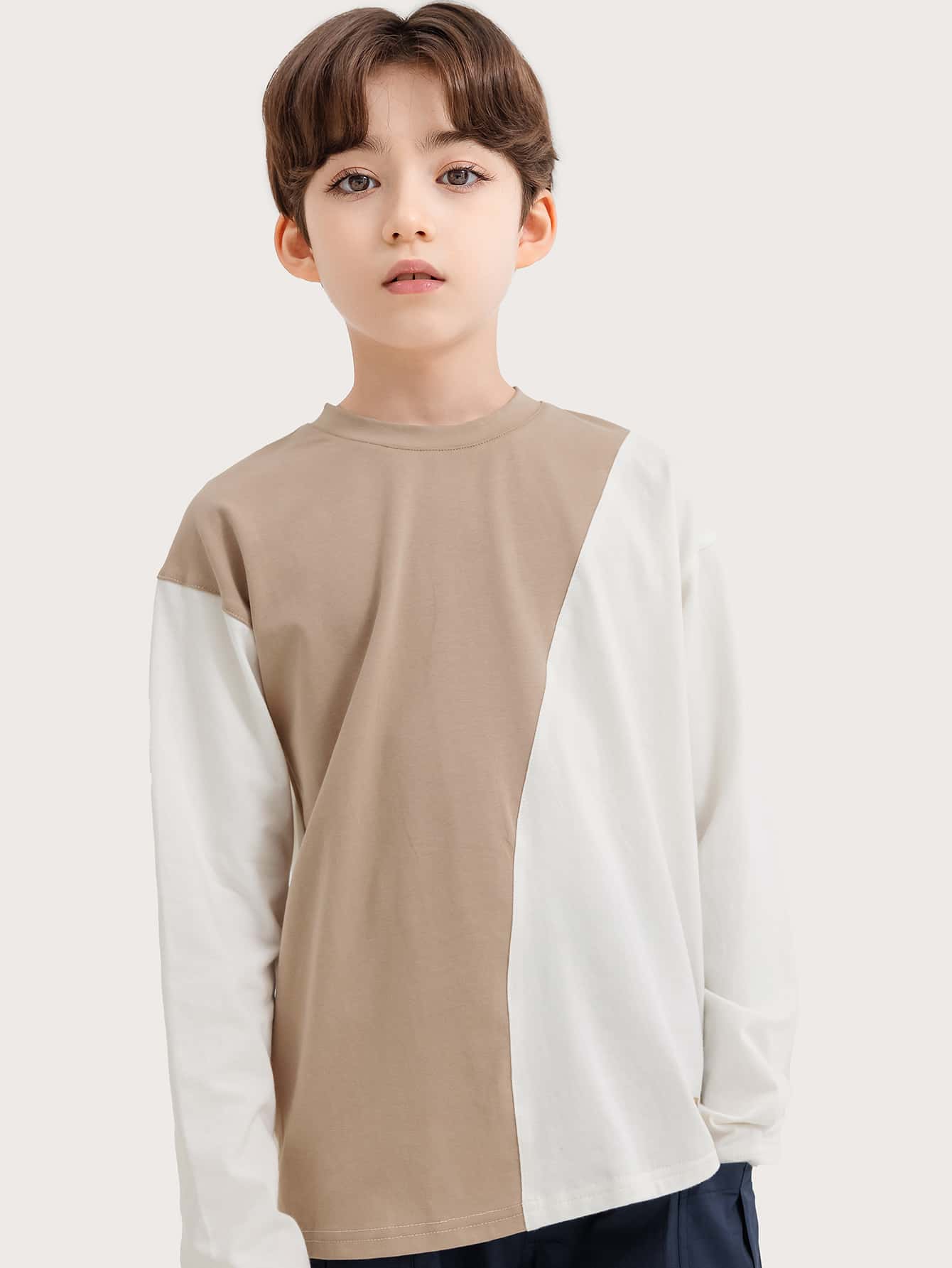 Niños Camiseta de dos tonos - Multicolor - Ver 1