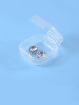 Fashionable and Popular Men Cubic Zirconia Decor Magnetic Earrings for Jewelry Gift and for a Stylish Look