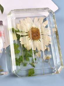 1pc Soap Holder Design DIY Silicone Mold - White - View 3