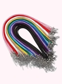 10pcs Random Color Polyamide DIY Necklace Rope,Simple Necklace Rope For DIY Lovers - Multicolor - View 1