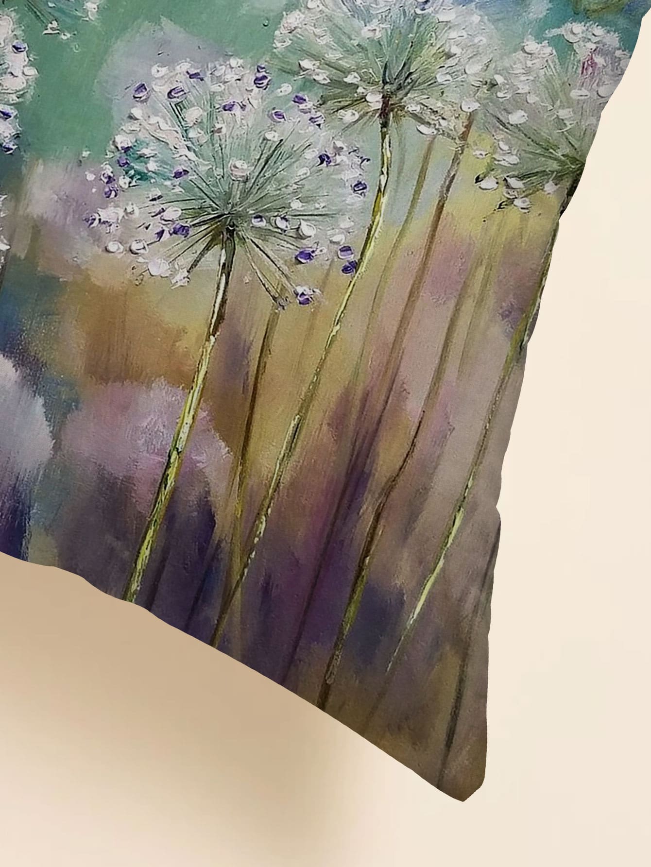 Dandelion Print Cushion Cover Without Filler for Sale Australia New