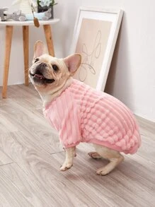 1入組狗狗素色運動衫