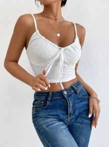Firerie Knot Front Schiffy Bustier Cami Top