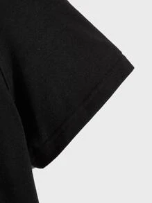 Manfinity RebelGame Tops Nam Hoạt hình Giải trí - màu đen - Xem 4