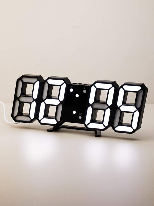 1pc Desktop Digital Clock SHEIN USA