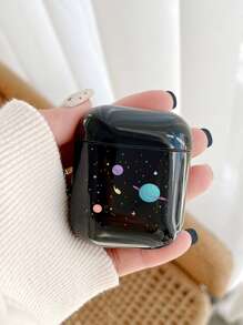 Coque compatible avec Airpods à motif planète