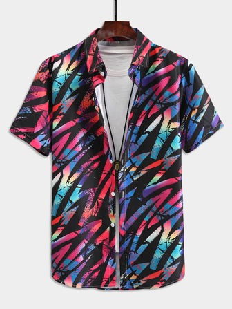 Homme Chemise à imprimé (sans t-shirt)