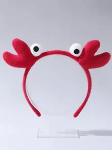 Cartoon Crab Party Costume Hairhoop - Red - View 2