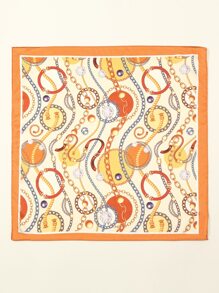 Chain Print Bandana - Multicolor - View 2