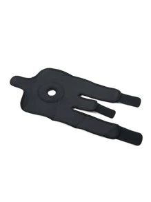 1pc Breathable Knee Pad Gym Accessories Knee Support Sports Knee Pads Gym Knee Pads - Black - View 3