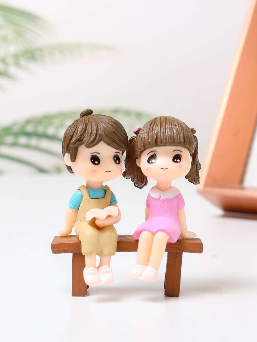 1set Cartoon Graphic Decoration Craft Birthday - Multicolor - View 1