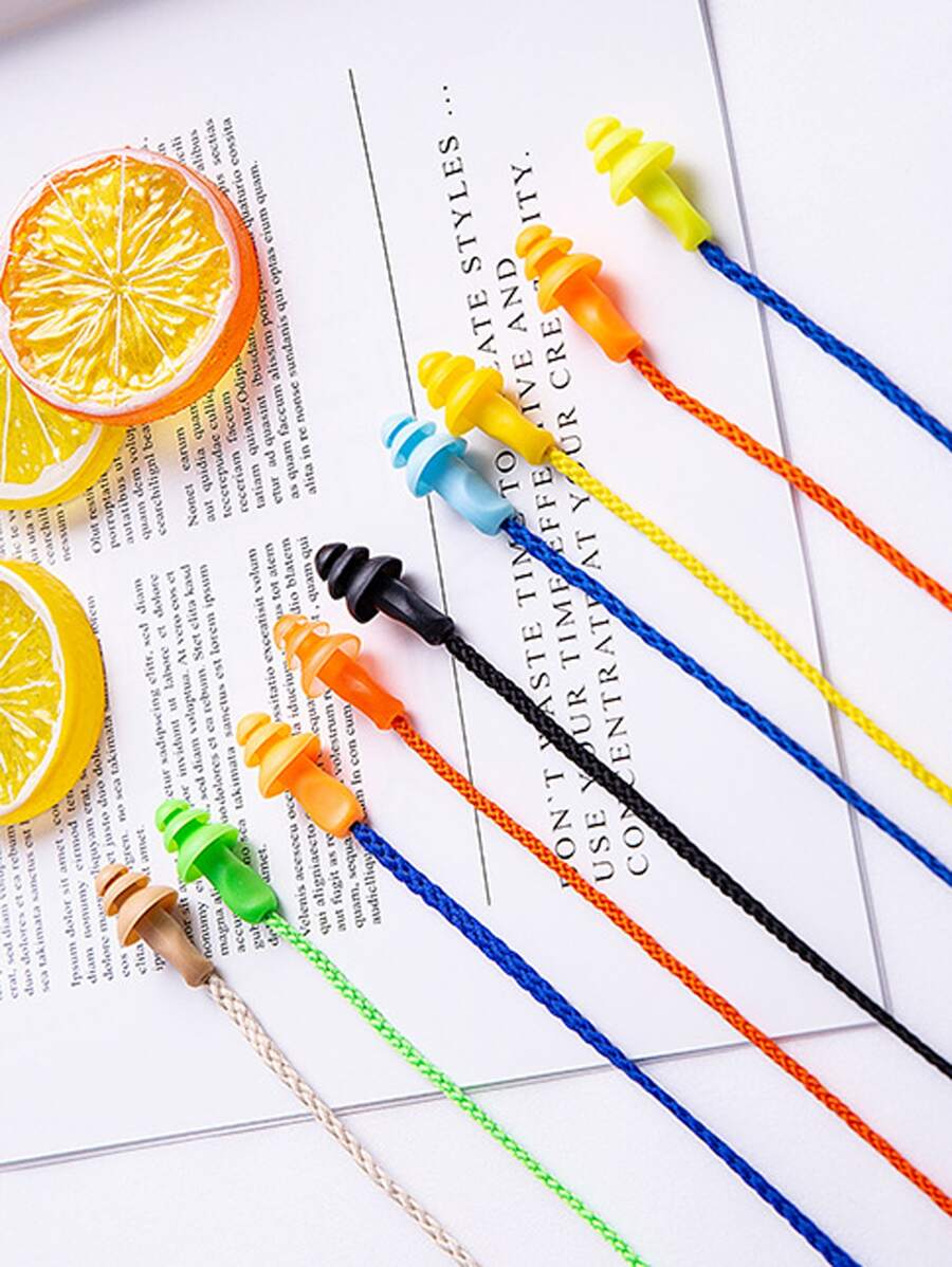 5 cặp nút tai chống ồn nhiều màu cho phòng ngủ, du lịch, văn phòng, trường học - Nhiều màu - Xem 1