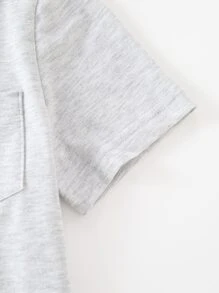 小男童2入組補丁貼口袋T恤 - 彩色 - 查看 3