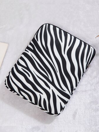 pulgada Bolso para ordenador de rayas de cebra
