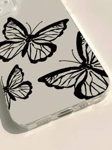 Ốp điện thoại trong suốt họa tiết bướm, phiên bản quốc tế, không phải phiên bản nội địa. - Nhiều màu - Xem 4