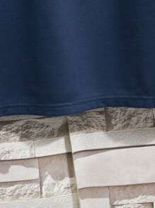 Manfinity Homme Men Cut And Sew Pocket Patched Tee - Multicolor - View 5