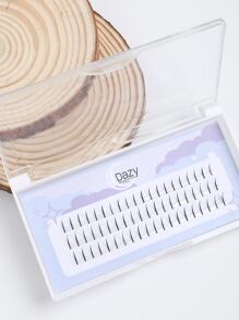 DAZY 漫畫睫毛,1盒局部假睫毛 - 黑色 - 查看 4