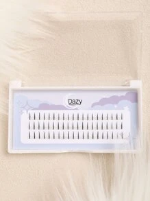DAZY 漫畫睫毛,1盒局部假睫毛 - 黑色 - 查看 5