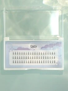 DAZY 漫畫睫毛,1盒局部假睫毛 - 黑色 - 查看 9