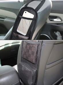 Bên ghế ô tô treo túi lưu trữ - màu đen - Xem 4