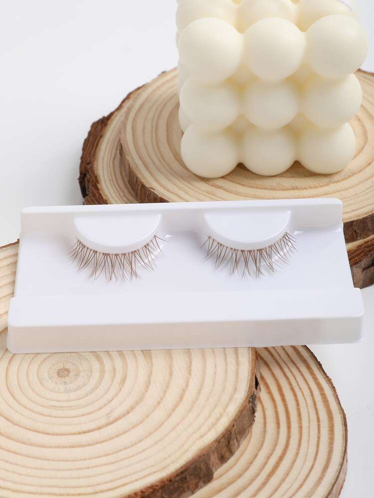 1pair Natural Extra Long False Eyelashes