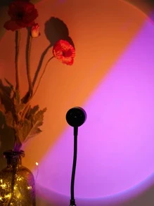 SHEIN BASIC LIVING 1pc 7 Màu Đèn Hoàng Hôn USB - Nhiều màu - Xem 4