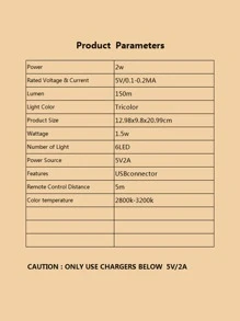 1 pieza Iluminación con corazón de cumpleaños - Multicolor - Ver 5