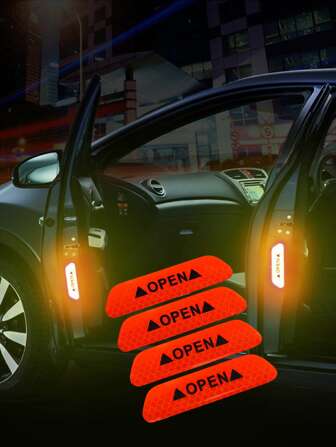 4pcs Reflective Car Sticker