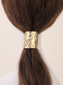 幾何裝飾髮圈街頭時尚