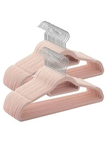 5pcs Seamless Non-slip Hanger - Pink - View 3