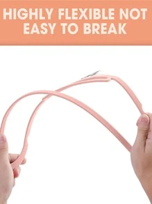 5pcs Seamless Non-slip Hanger - Pink - View 4