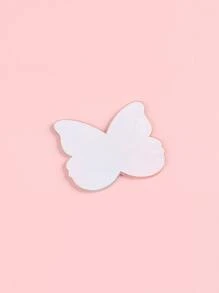 1 bảng vẽ móng nghệ thuật bằng nhựa hình con bướm, vẽ móng tay nghệ thuật Bảng màu hỗn hợp Golden Edge Bảng hiển thị màu sơn móng gel cho các công cụ trang điểm nền Phấn mắt Nail Art - trắng - Xem 4