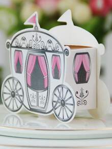 10 piezas Caja de embalaje carro en forma de - Multicolor - Ver 4