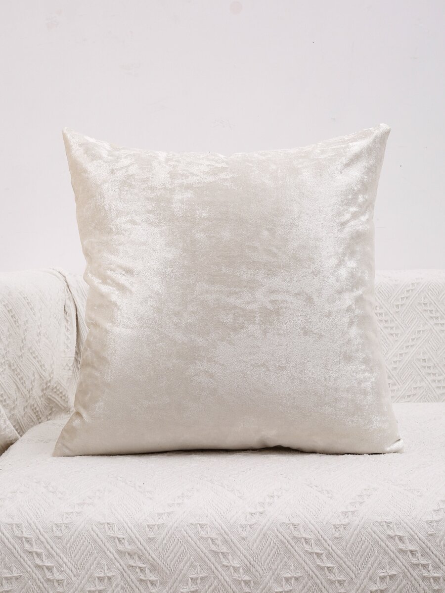 極簡風格靠墊套不附帶墊芯 - 米色 - 查看 1