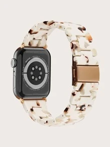 簡約風Apple Watch錶帶 - 米色 - 查看 2