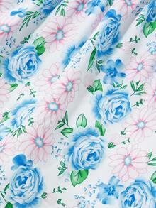 Đầm em bé Xù Nơ trước Hoa Dễ thương - Nhiều màu - Xem 5